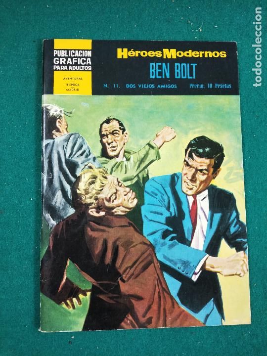 Tebeos: HEROES MODERNOS N&ordm; 11 BEN BOLT. EDITORIAL DOLAR. - Foto 1