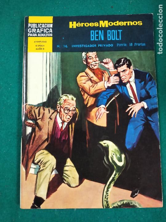 Tebeos: HEROES MODERNOS N&ordm; 16 BEN BOLT. EDITORIAL DOLAR. - Foto 1