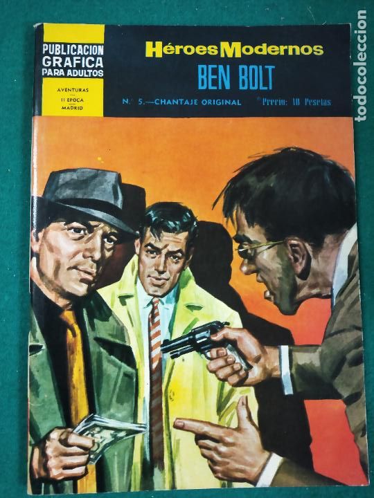 Tebeos: HEROES MODERNOS N&ordm; 5 BEN BOLT. EDITORIAL DOLAR. - Foto 1