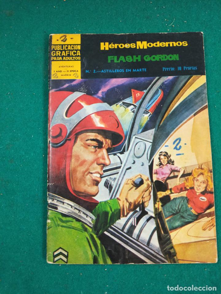 Tebeos: HEROES MODERNOS N&ordm; 22 FLASH GORDON. EDITORIAL DOLAR. - Foto 1