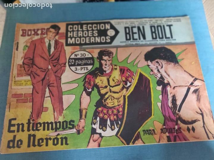 Tebeos: COLECCI&Oacute;N HEROES MODERNOS SERIE C BEN BOLT 30 - Foto 1