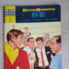 Tebeos: BEN BOLT 25 - ALFREDO EL GRANDE - HÉROES MODERNOS - EDITORIAL DOLAR 1960. Lote 348004643