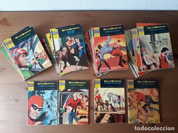 Tebeos: H&eacute;roes Modernos II &Eacute;poca (Amarilla) Completa #1-50 - Foto 1