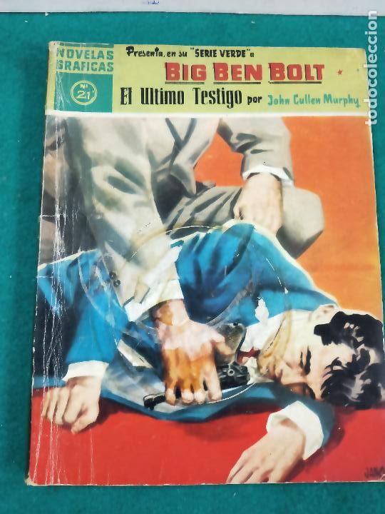 Tebeos: BIG BEN BOLT N&ordm; 21 SERIE VERDE. DOLAR 1959. - Foto 1
