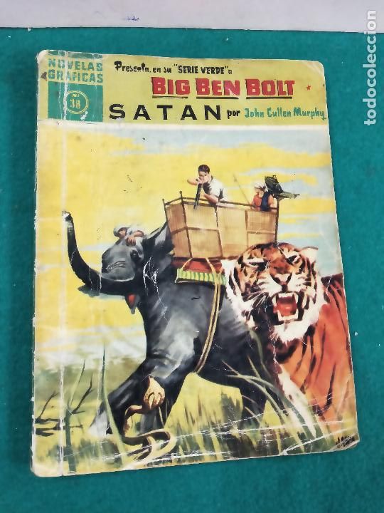 Tebeos: BIG BEN BOLT N&ordm; 38 SERIE VERDE. DOLAR 1959. - Foto 1