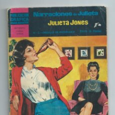 Tebeos: NARRACIONES DE JULIETA : JULIETA JONES 2ª EPOCA Nº 5 (1966) ED. DOLAR . ORGULLO DE PRESIDIARIO. Lote 361868445