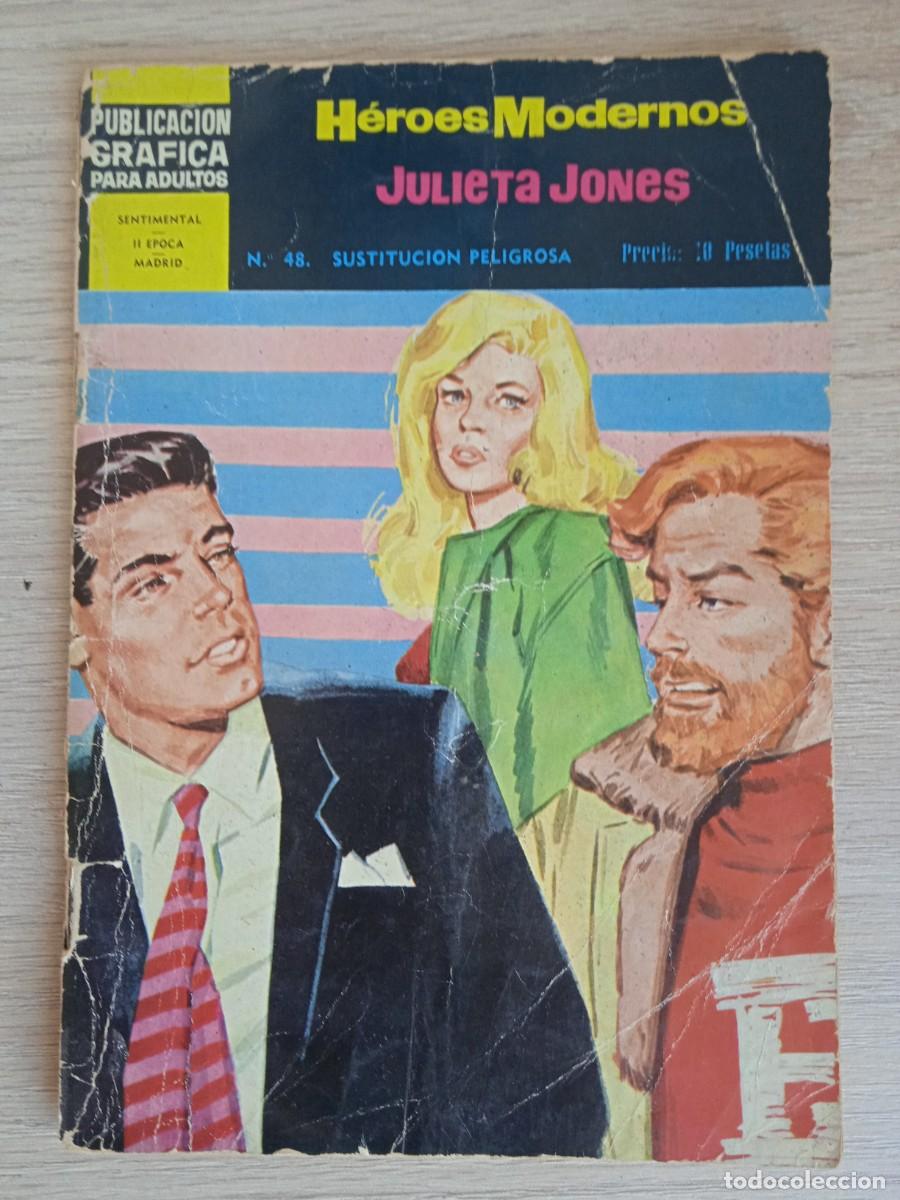 Tebeos: HEROES MODERNOS JULIETA JONES 48 - Foto 1