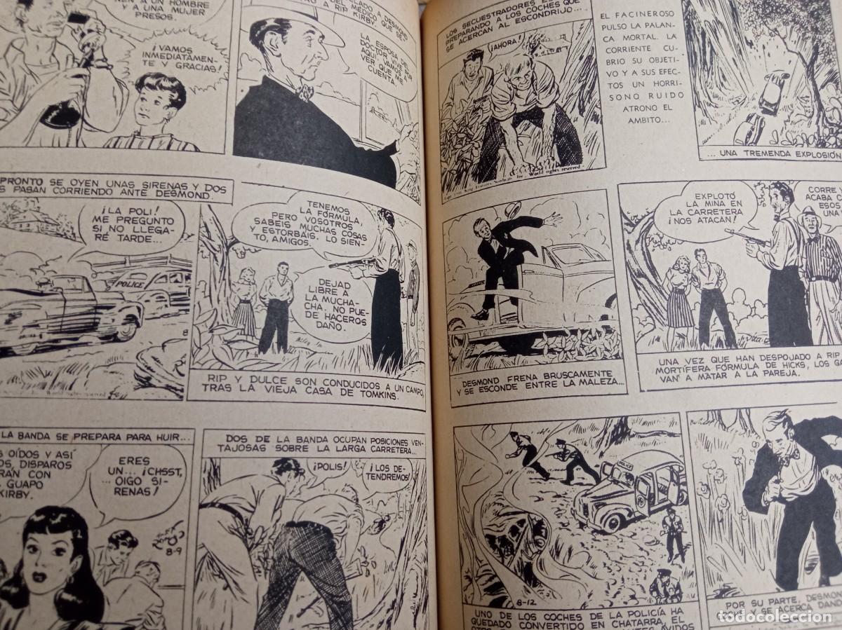Tebeos: Lote cinco libros comic Rip Kirby. Serie Azul - Foto 2