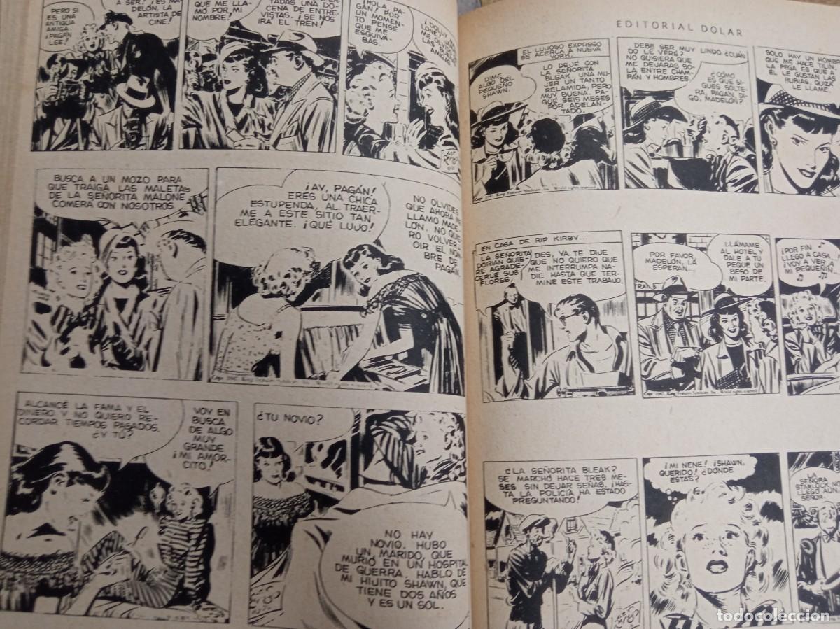 Tebeos: Lote cinco libros comic Rip Kirby. Serie Azul - Foto 3