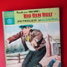 Tebeos: BIG BEN BOLT (1959, DOLAR) -NOVELAS GRAFICAS. SERIE VERDE- 14 · 4-II-1960 · BIG BEN BOLT. Lote 379225759