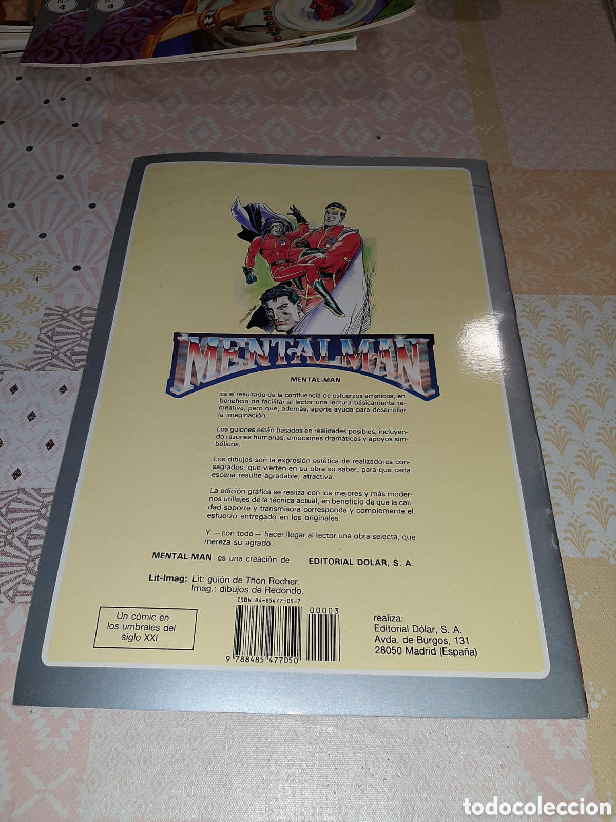 Tebeos: Mentalman n&deg; 3, dibujos de Redondo - Foto 2