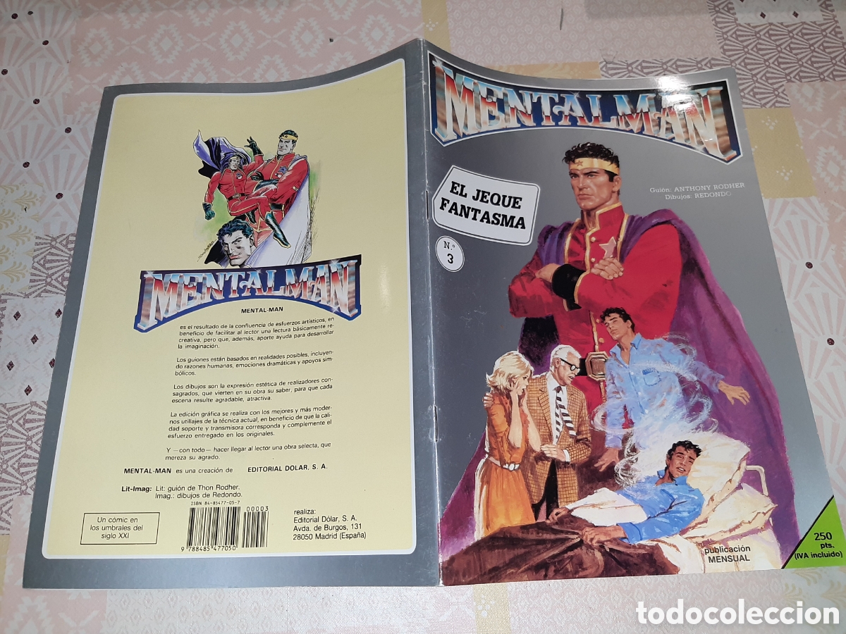 Tebeos: Mentalman n&deg; 3, dibujos de Redondo - Foto 3