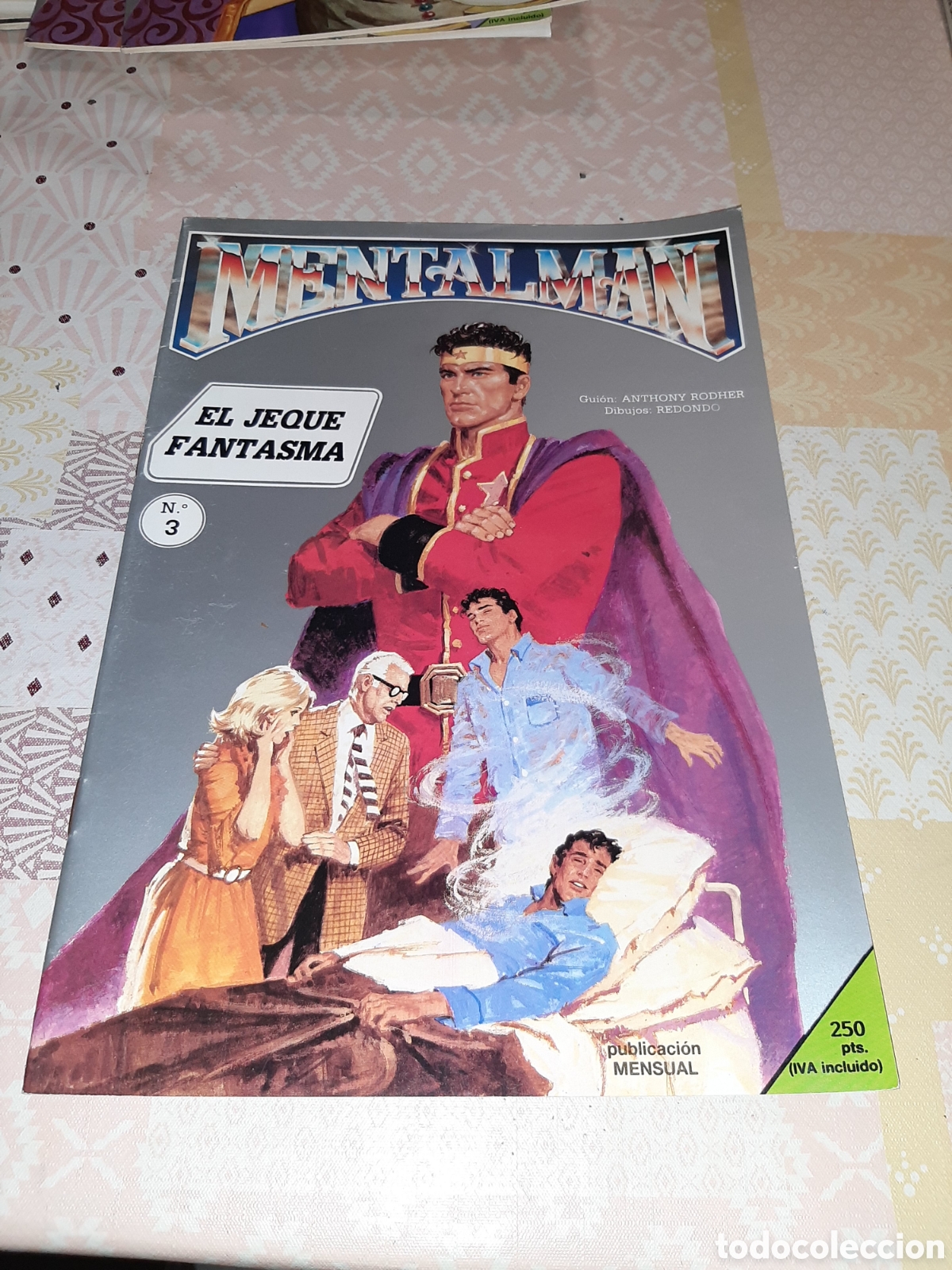 Tebeos: Mentalman n&deg; 3, dibujos de Redondo - Foto 1