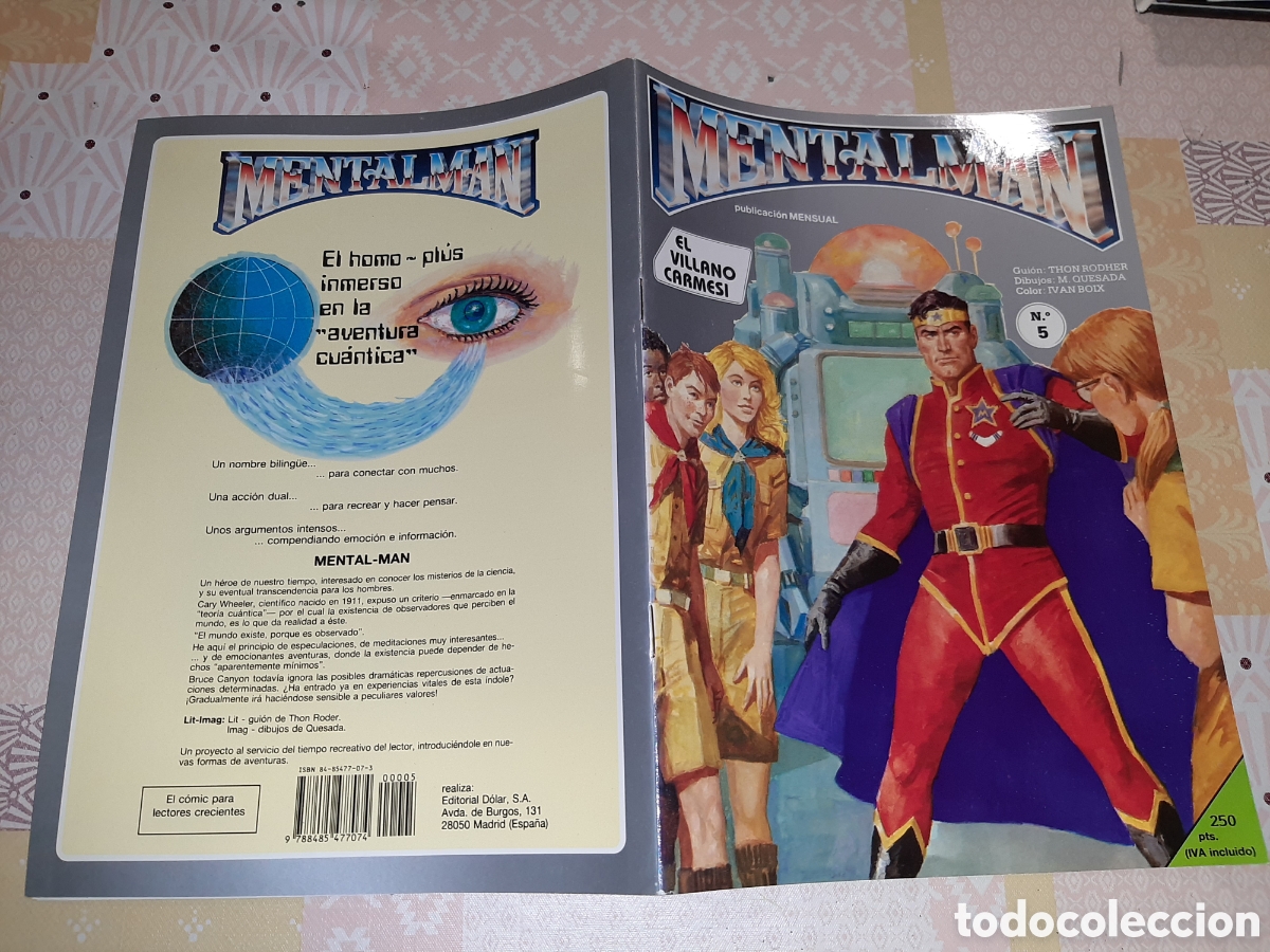 Tebeos: Mentalman n&deg; 5, dibujos de Quesada - Foto 3