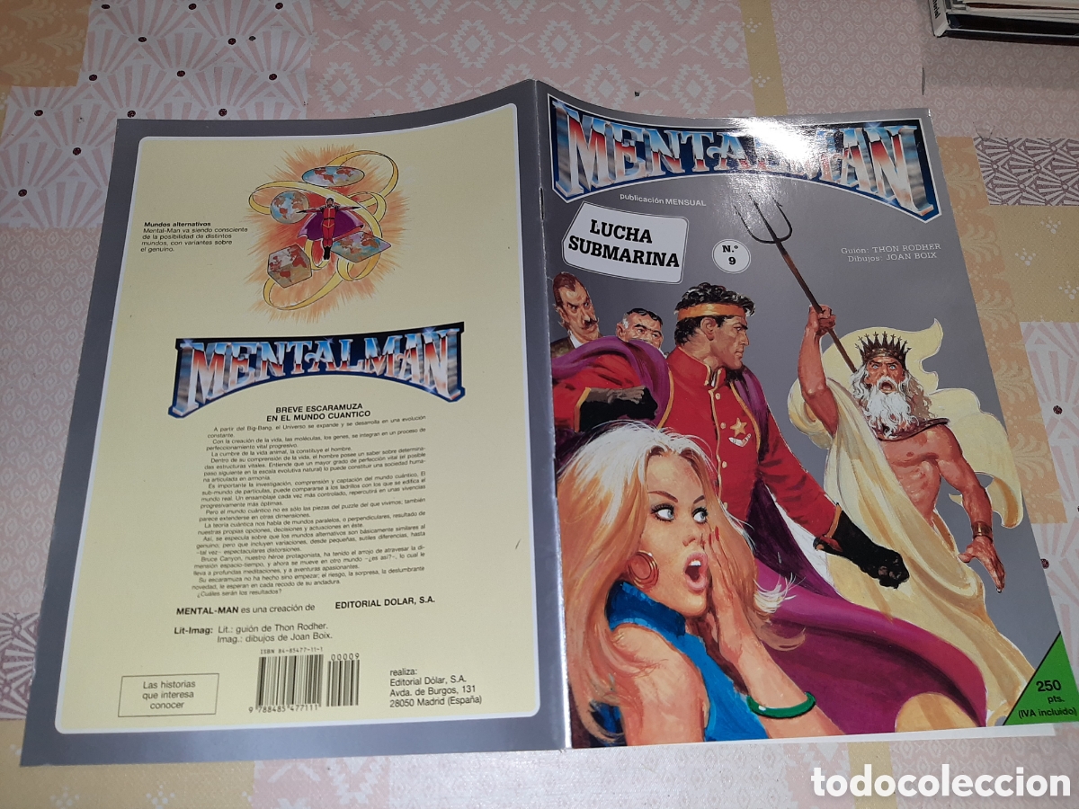 Tebeos: Mentalman n&deg; 9, dibujos de Joan Boix - Foto 3