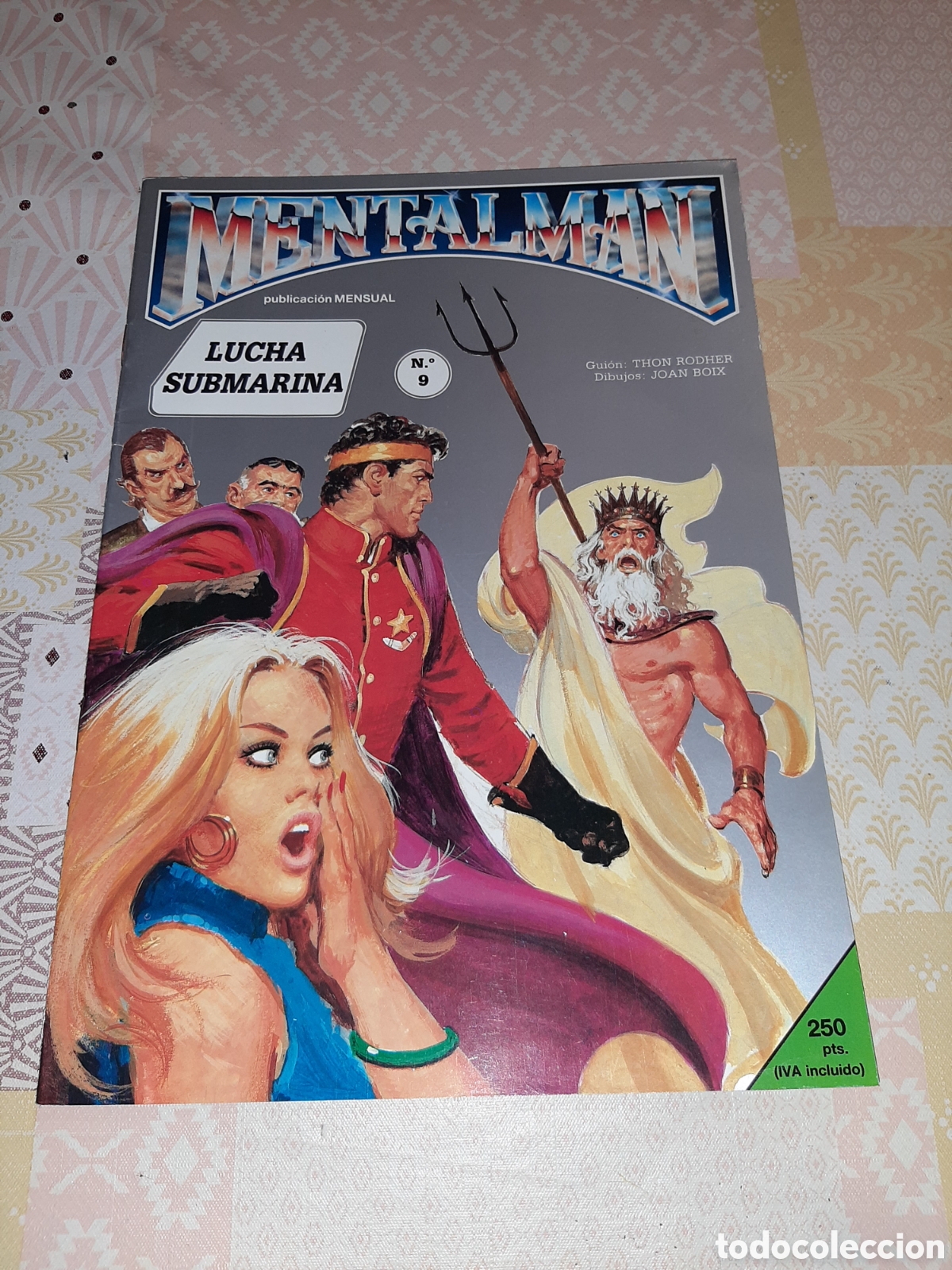 Tebeos: Mentalman n&deg; 9, dibujos de Joan Boix - Foto 1