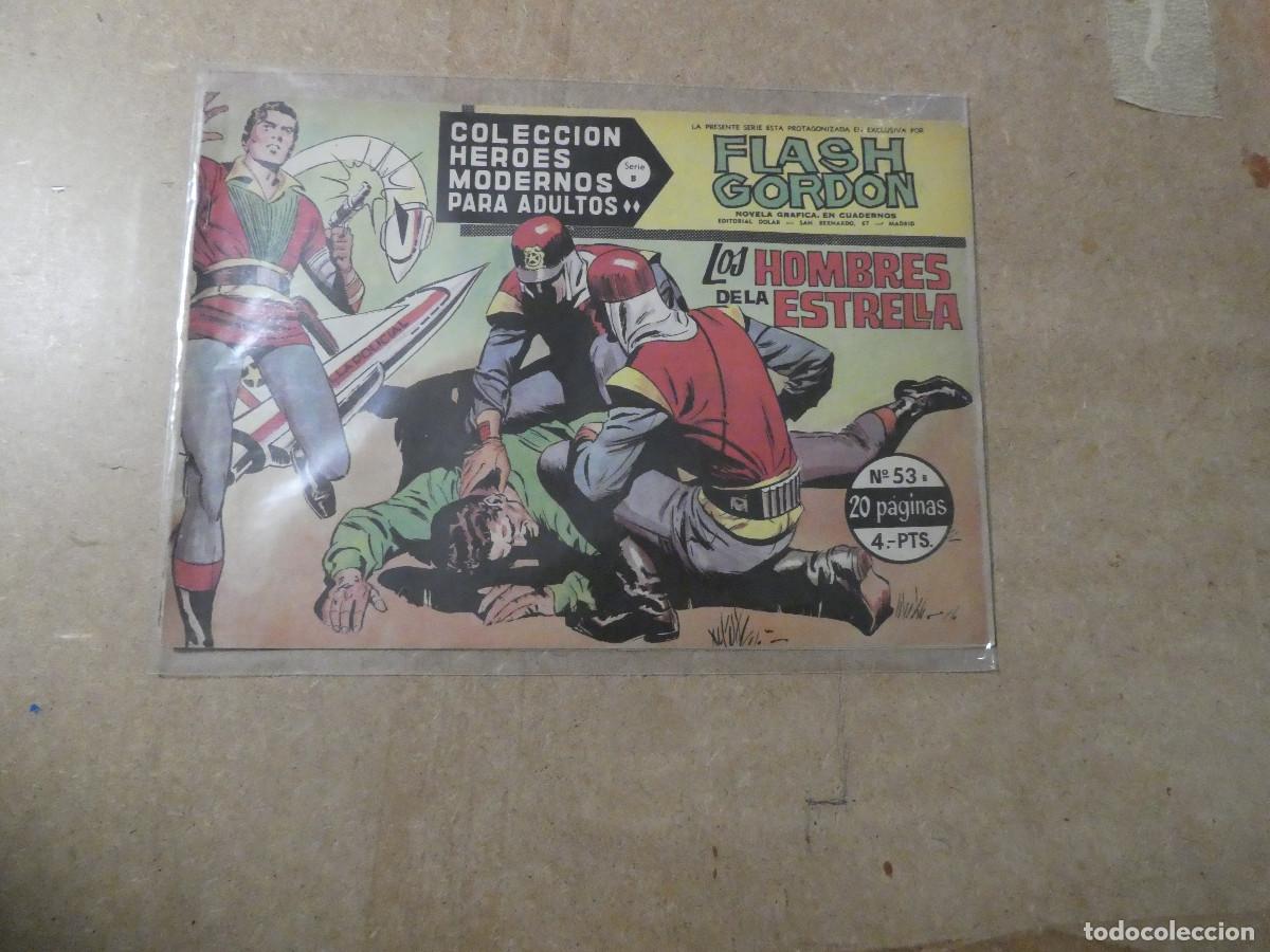 Tebeos: colecci&oacute;n h&eacute;roes modernos, serie B, n&ordm; 53, editorial d&oacute;lar - Foto 1