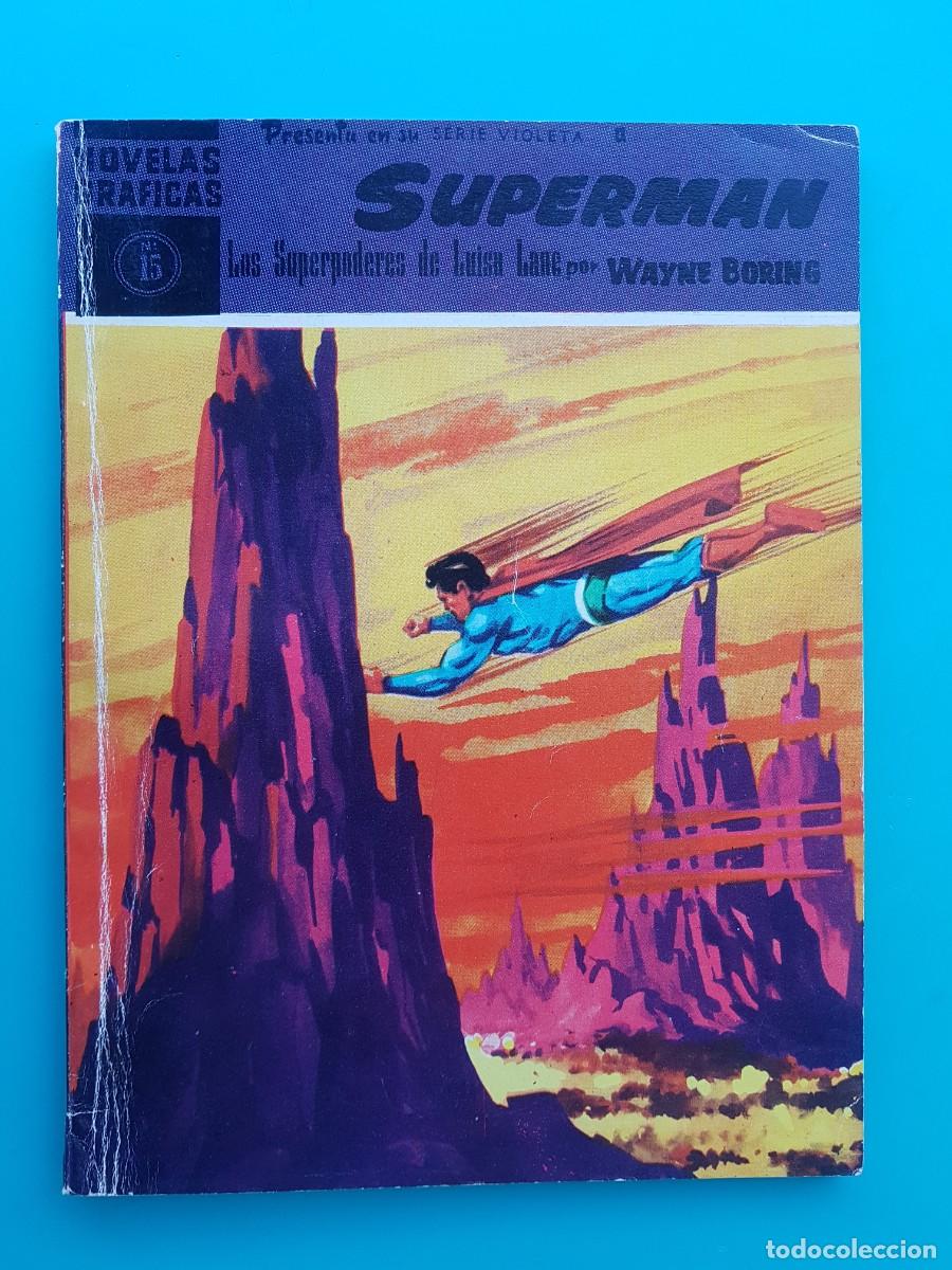 Tebeos: Superman, N&ordm; 15, Serie Violeta, Editorial Dolar. - Foto 1