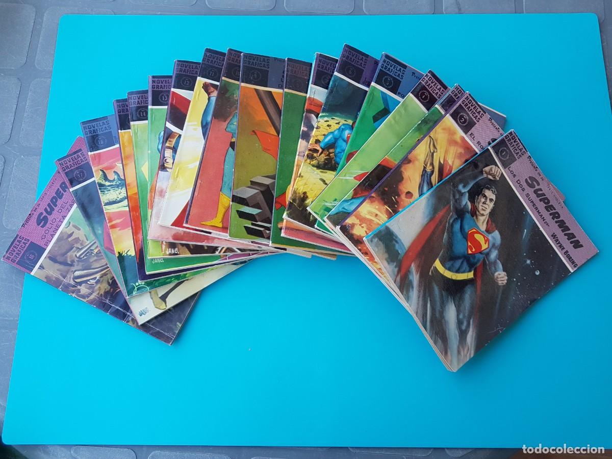 Tebeos: Superman, Colecci&oacute;n completa Serie Violeta, Editorial Dolar. !!!! PLANCHA !!!! - Foto 1