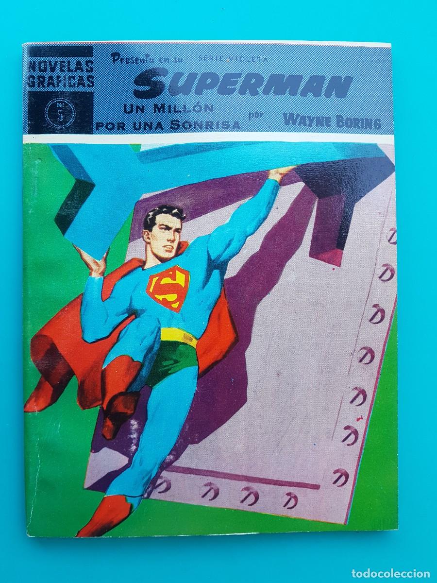 Tebeos: Superman, Colecci&oacute;n completa Serie Violeta, Editorial Dolar. !!!! PLANCHA !!!! - Foto 10