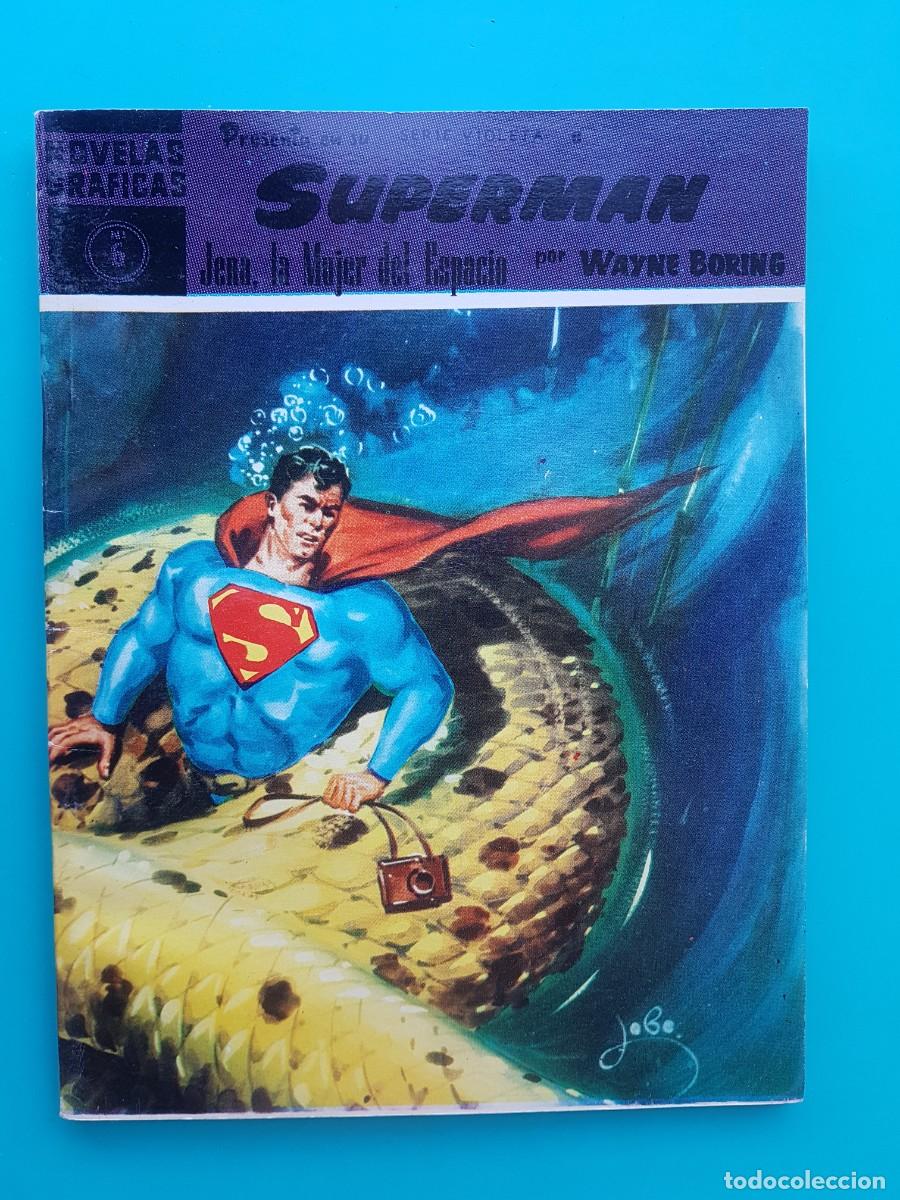 Tebeos: Superman, Colecci&oacute;n completa Serie Violeta, Editorial Dolar. !!!! PLANCHA !!!! - Foto 11