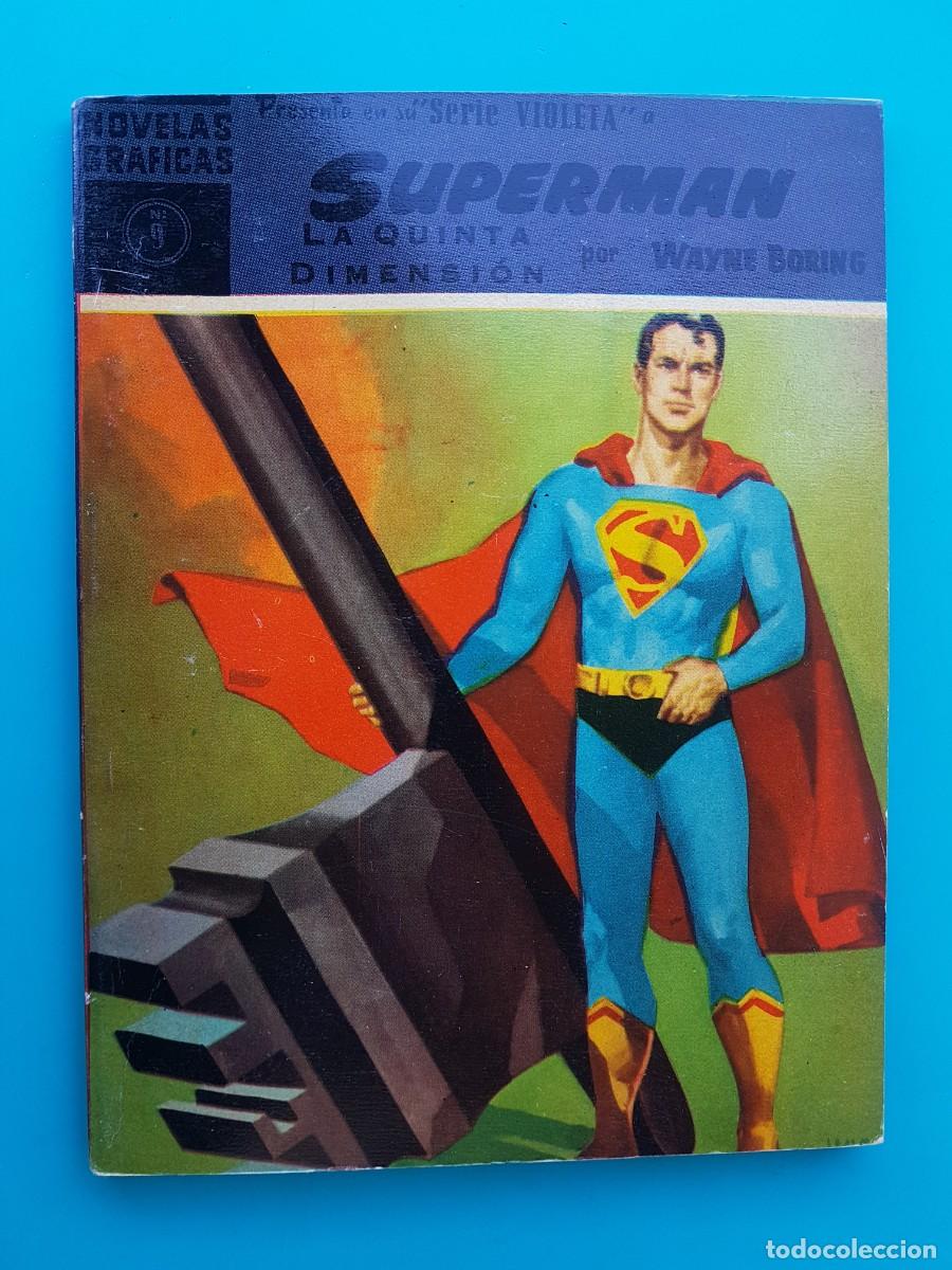 Tebeos: Superman, Colecci&oacute;n completa Serie Violeta, Editorial Dolar. !!!! PLANCHA !!!! - Foto 14
