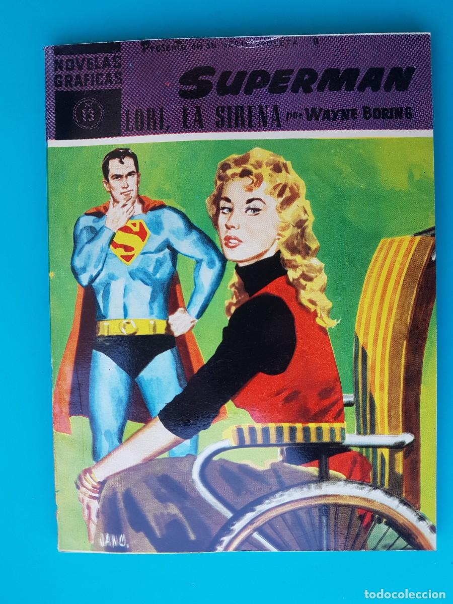 Tebeos: Superman, Colecci&oacute;n completa Serie Violeta, Editorial Dolar. !!!! PLANCHA !!!! - Foto 18