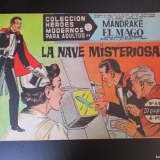 Tebeos: HEROES MODERNOS SERIE C (1964, DOLAR) 44 · 8-III-1965 · MANDRAKE EL MAGO
