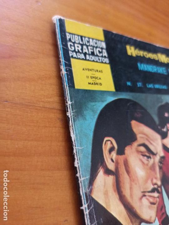 Tebeos: HEROES MODERNOS N&ordm; 37 - MANDRAKE EL MAGO - LAS BRUJAS - DOLAR (8A) - Foto 2