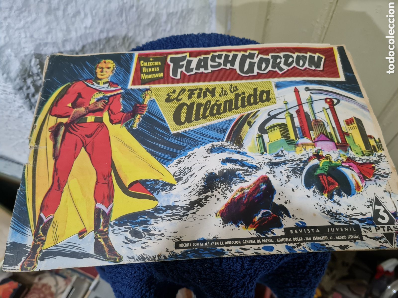 Tebeos: 4 comics FLASH GORDON - Foto 3