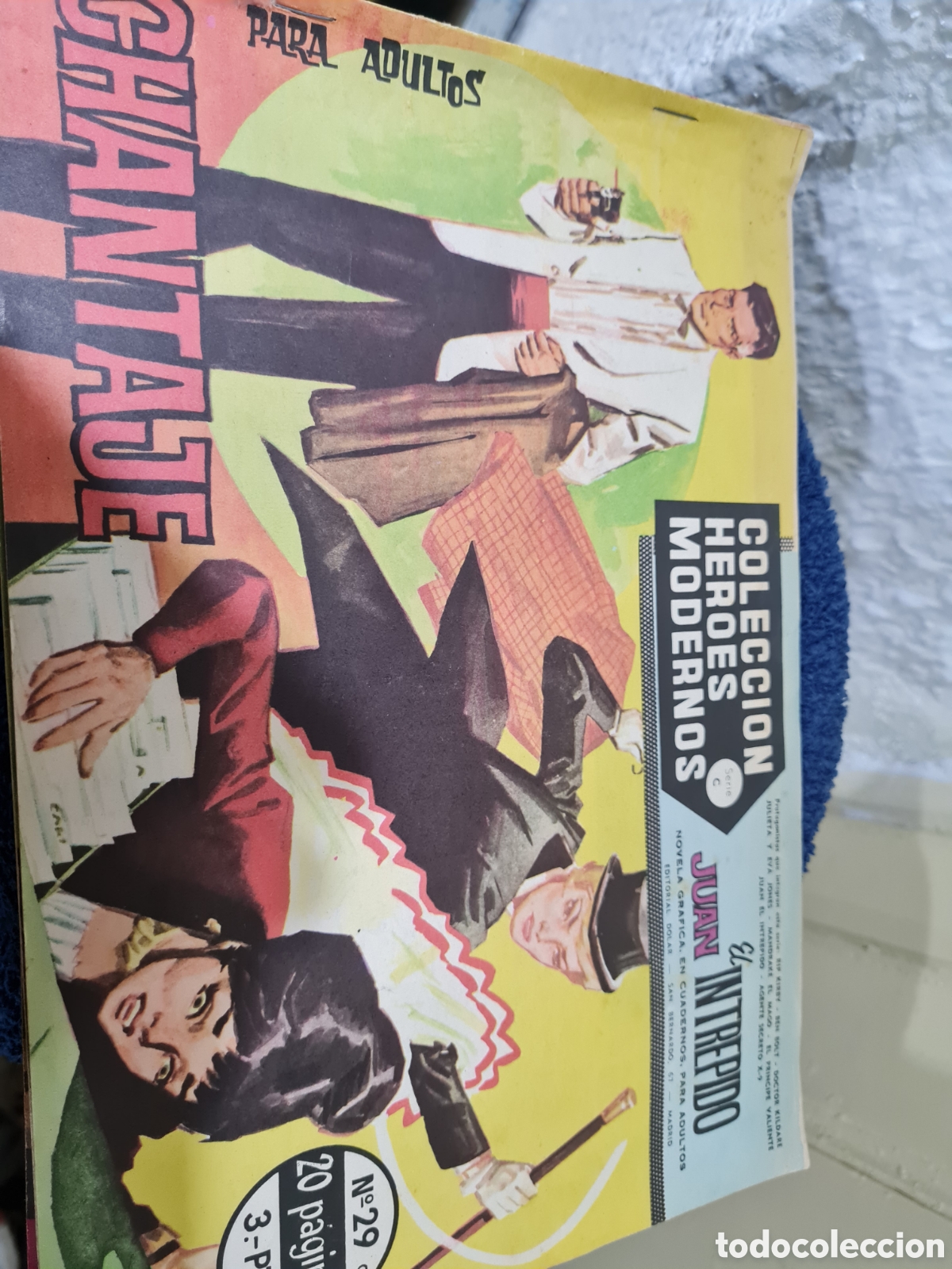 Tebeos: 5 Comics JUAN EL INTREPIDO - Foto 2