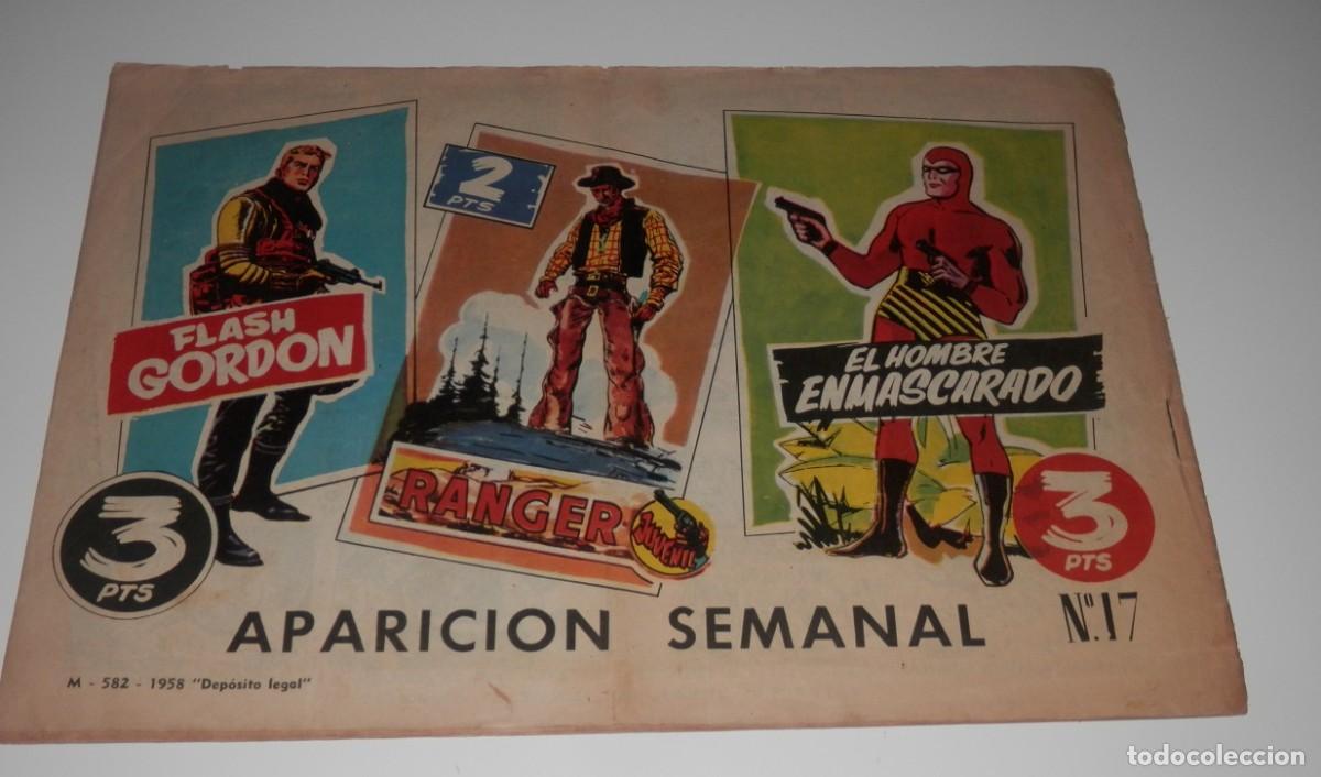 Tebeos: COLECCION HEROES MODERNOS - FLASH GORDON N&ordm; 17 - Foto 2