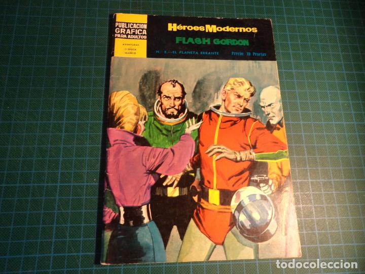 Tebeos: Heroes modernos. Serie amarilla II. N&deg;8. Flash Gordon. Dolar. - Foto 1