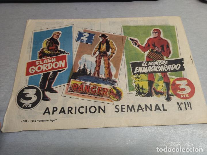 Tebeos: COLECCI&Oacute;N H&Eacute;ROES MODERNOS FLASH GORDON N&ordm; 19 / D&Oacute;LAR - Foto 2