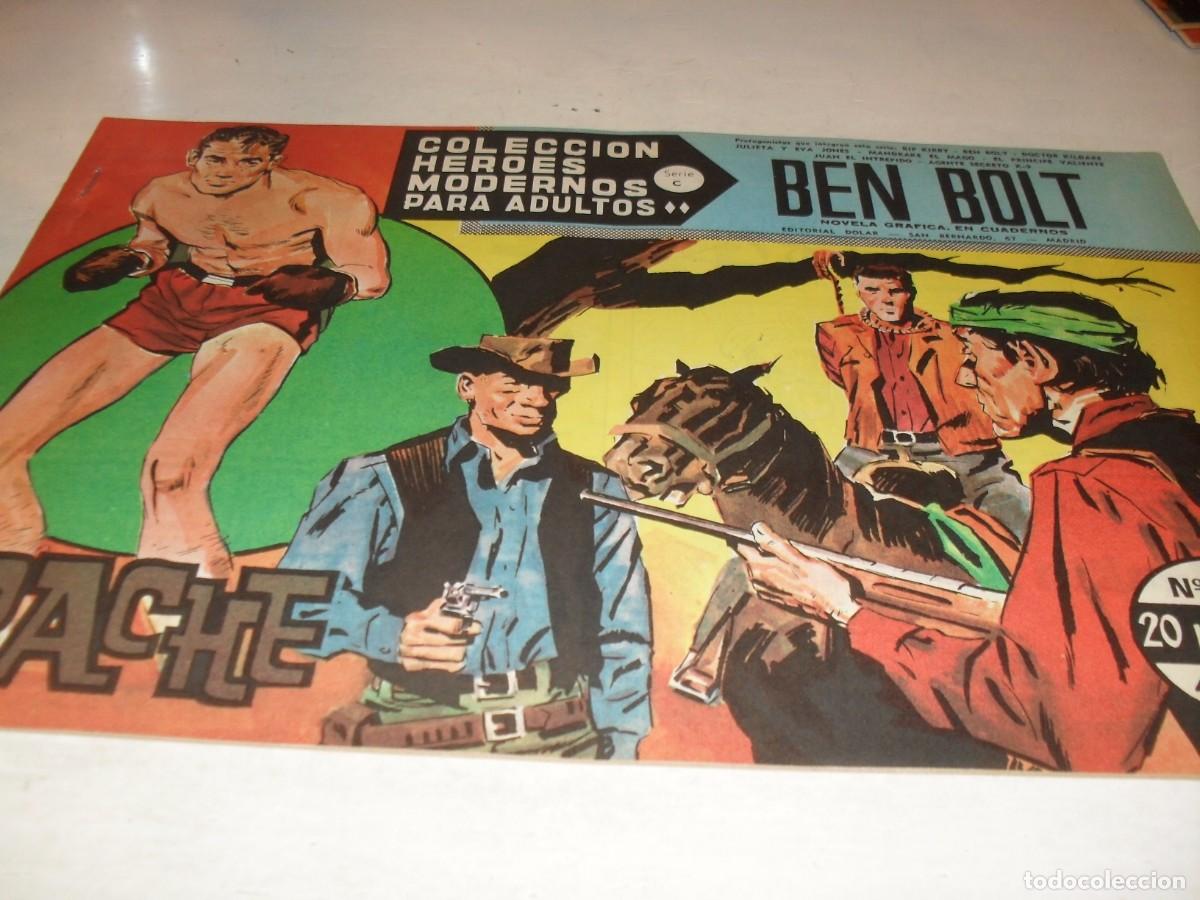 Tebeos: HEROES MODERNOS,SERIE C 48 BEN BOLT:EL APACHE,(DE 75).DOLAR,1964.BE - Foto 1
