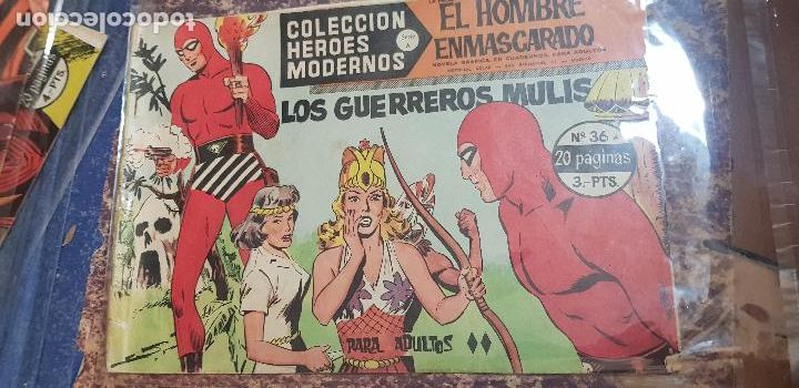 Tebeos: 8 NUMEROS EL HOMBRE ENMASCARADO SERIE A - Foto 4