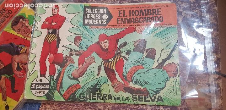 Tebeos: 8 NUMEROS EL HOMBRE ENMASCARADO SERIE A - Foto 9