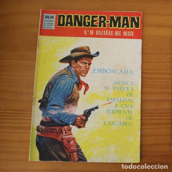 Tebeos: DANGER-MAN 10 HAZA&Ntilde;AS DEL OESTE IDAHO. EDITORIAL D&Oacute;LAR - Foto 1