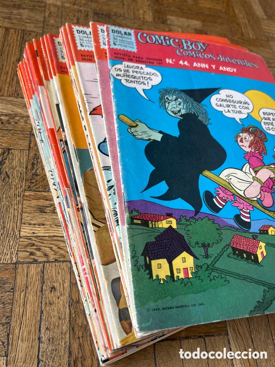 Tebeos: Colecci&oacute;n C&oacute;mic Boy (29 n&uacute;meros) - DOLAR (1964) env&iacute;o GRATIS - Foto 3