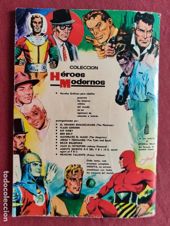 Tebeos: FLASH GORDON - HEROES MODERNOS - N&ordm; 8 - EDITORIAL DOLAR. - Foto 3