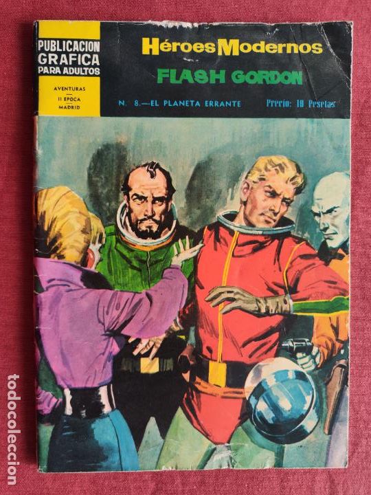 Tebeos: FLASH GORDON - HEROES MODERNOS - N&ordm; 8 - EDITORIAL DOLAR. - Foto 1