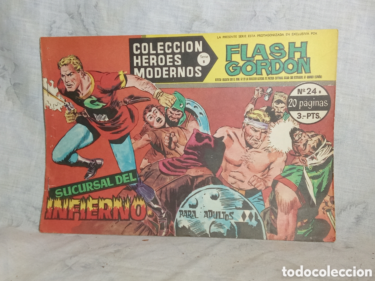 Tebeos: FLASH GORDON EN SUCURSAL DEL INFIERNO, N&deg;24. ED. D&Oacute;LAR - Foto 1
