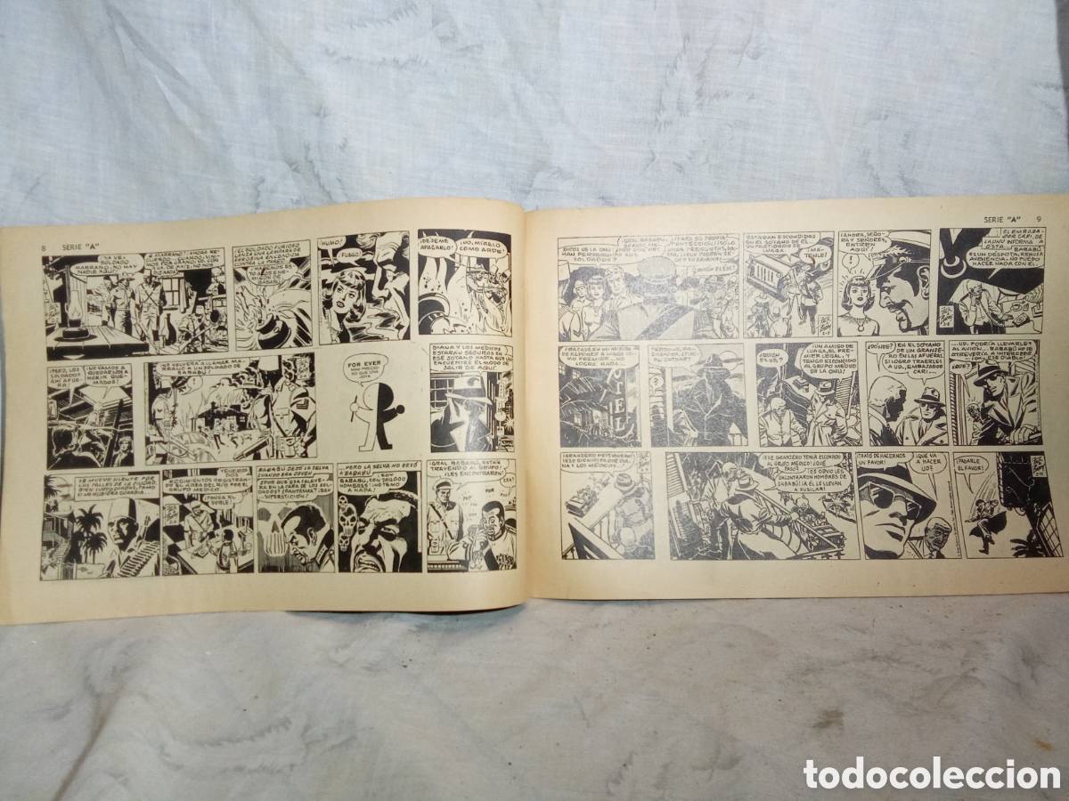 Tebeos: EL HOMBRE ENMASCARADO EN EN PODER DE BABABU, N&deg;9. ED. D&Oacute;LAR - Foto 2