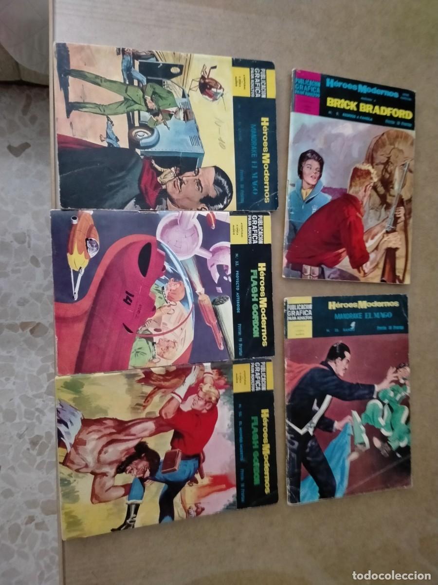 Tebeos: tebeos heroes modernos flash gordon etc - Foto 1