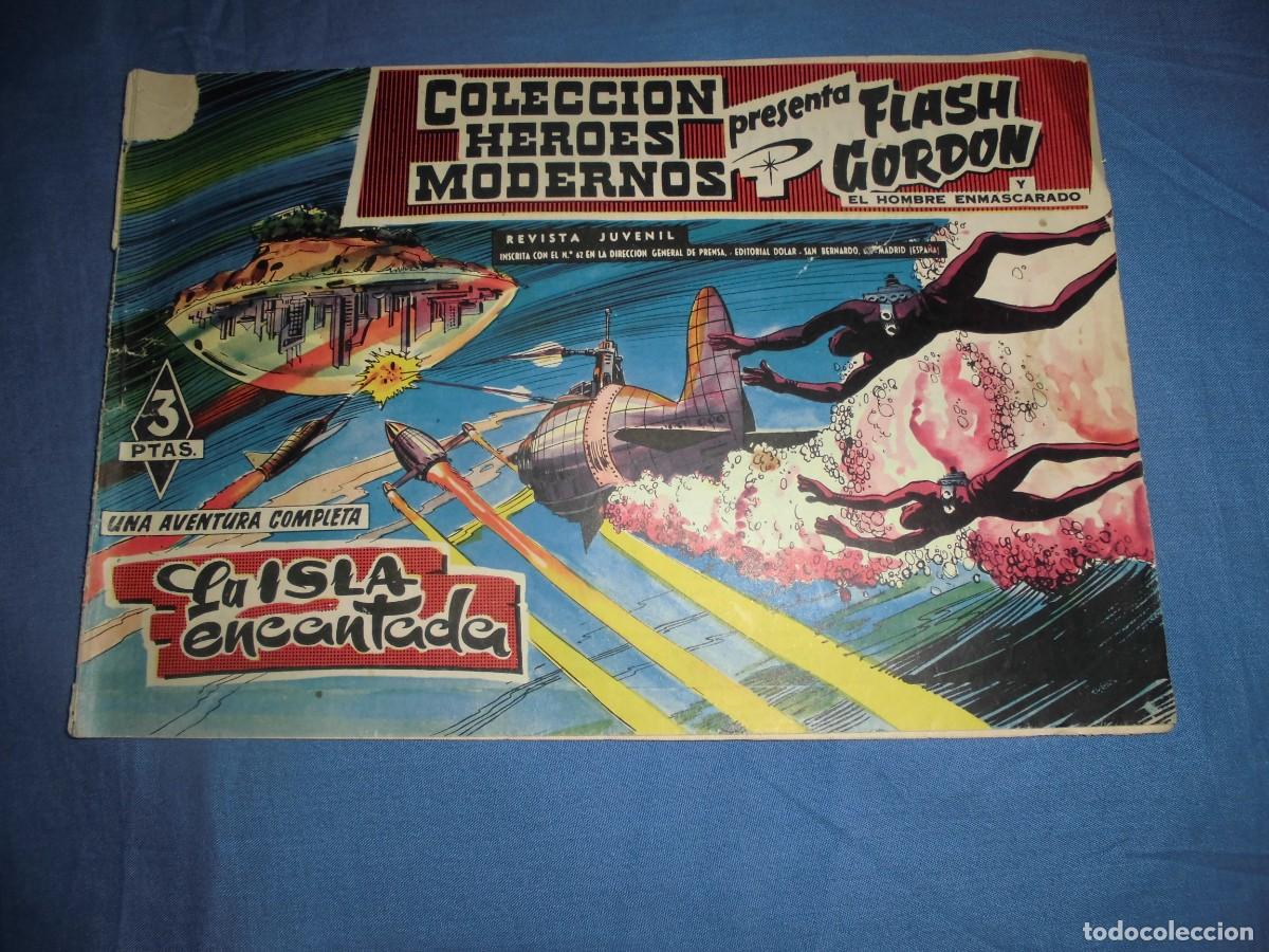 Tebeos: COLECCION HEROES MODERNOS: FLASH GORDON - N&ordm; 9 - ORIGINAL - EDITORIAL DOLAR. - Foto 1