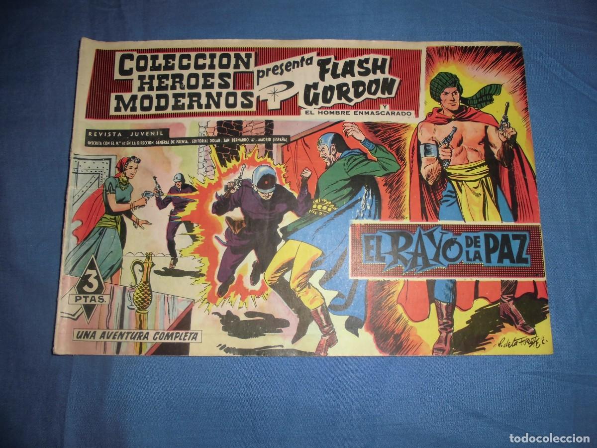 Tebeos: COLECCION HEROES MODERNOS: FLASH GORDON - N&ordm; 10 - ORIGINAL - EDITORIAL DOLAR. - Foto 1
