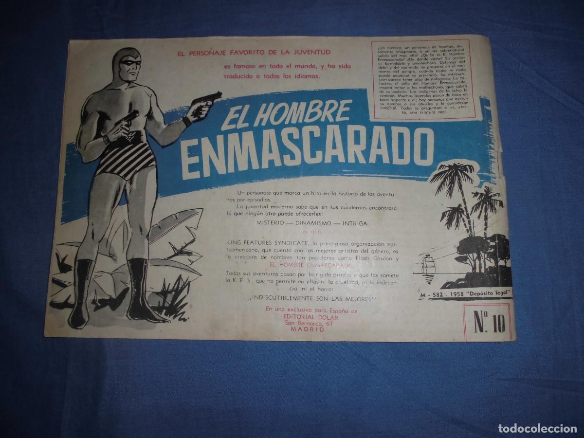 Tebeos: COLECCION HEROES MODERNOS: FLASH GORDON - N&ordm; 10 - ORIGINAL - EDITORIAL DOLAR. - Foto 2