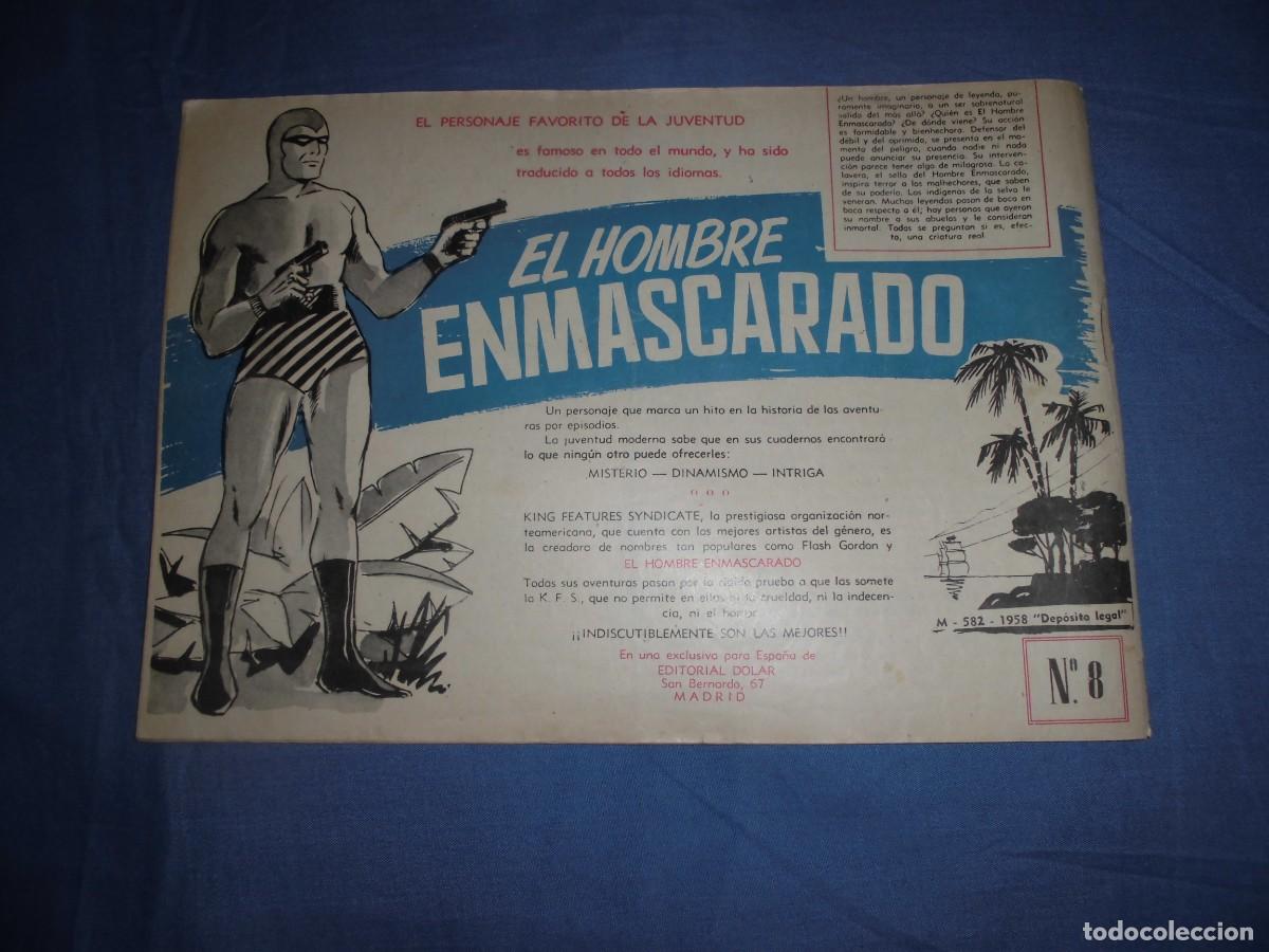 Tebeos: COLECCION HEROES MODERNOS: FLASH GORDON - N&ordm; 8 - ORIGINAL - EDITORIAL DOLAR. - Foto 2