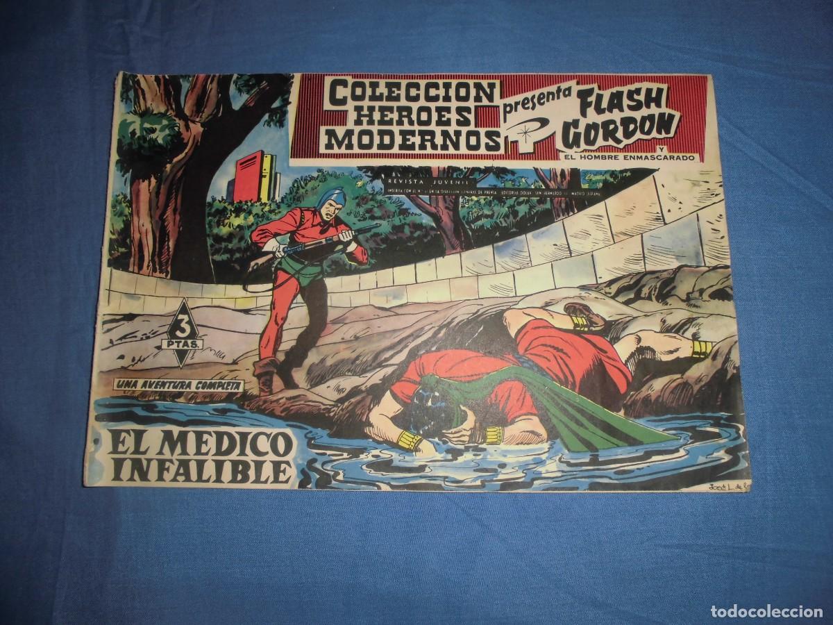 Tebeos: COLECCION HEROES MODERNOS: FLASH GORDON - N&ordm; 11 - ORIGINAL - EDITORIAL DOLAR. - Foto 1