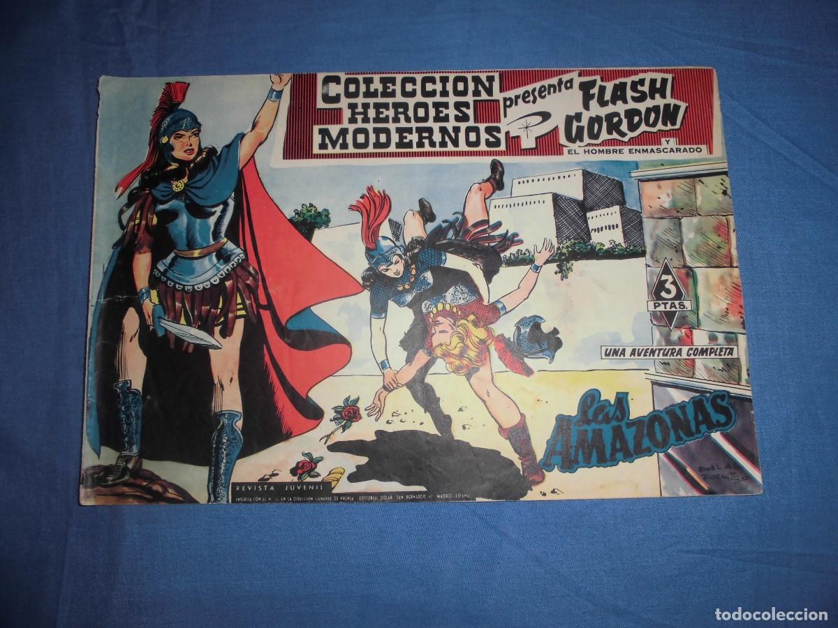 Tebeos: COLECCION HEROES MODERNOS: FLASH GORDON - N&ordm; 13 - ORIGINAL - EDITORIAL DOLAR. - Foto 1